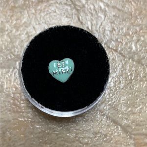 Never used origami owl “be mine” candy heart charm